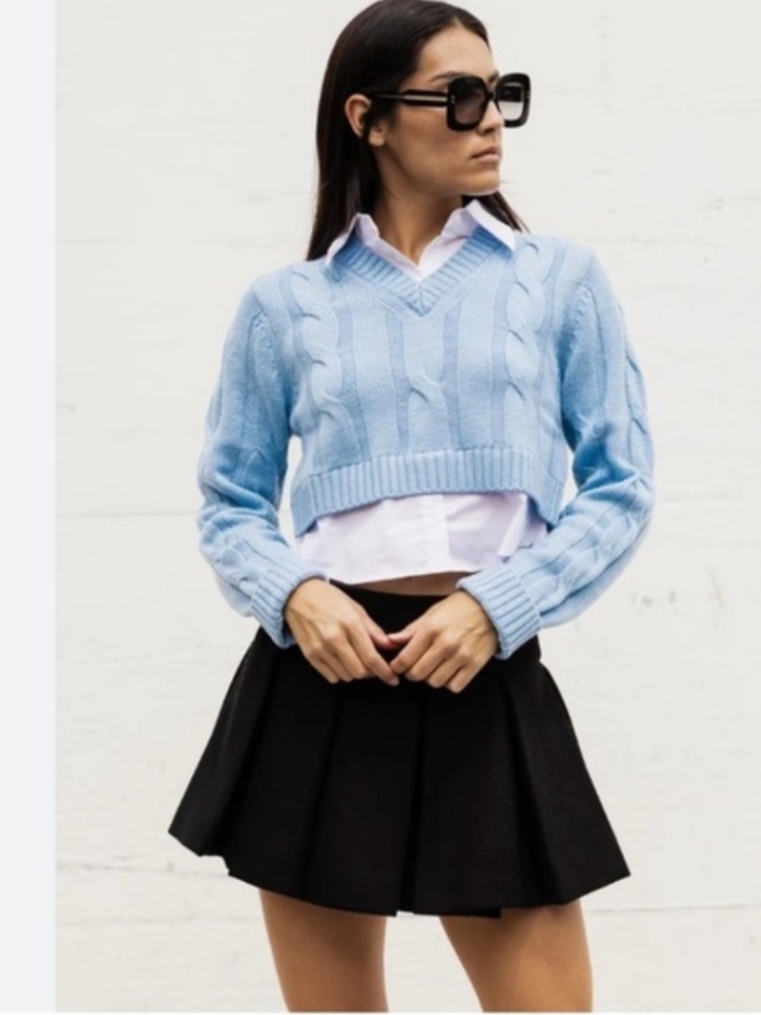 Staud White Button-Front Shirt With Logo Button
